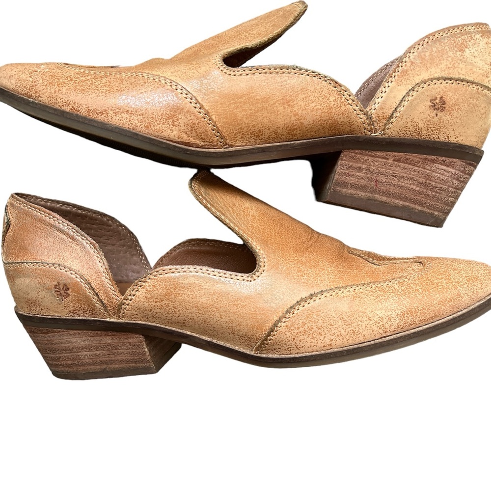 LUCKY BRAND Merlyin Leather Almond Toe Loafers